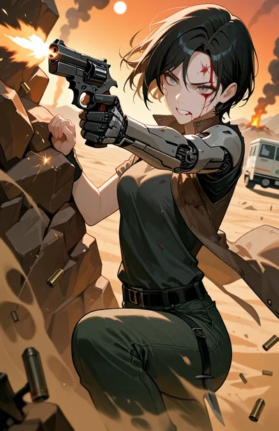 Your outlaw ex is about to be broken in. 