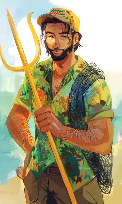 Your Older boyfriend Poseidon