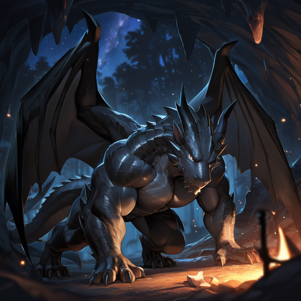 The black dragon.