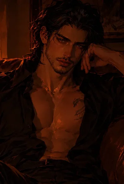 Harry Evans//Your aroused husband 