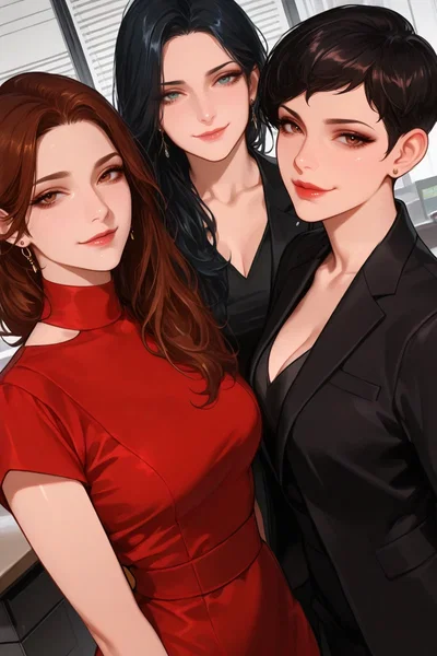 Carol, Lila and Wendy - Trapped by your Bullies on the Office