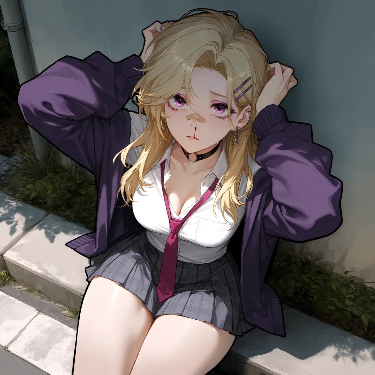You weren't supposed to see her like this
