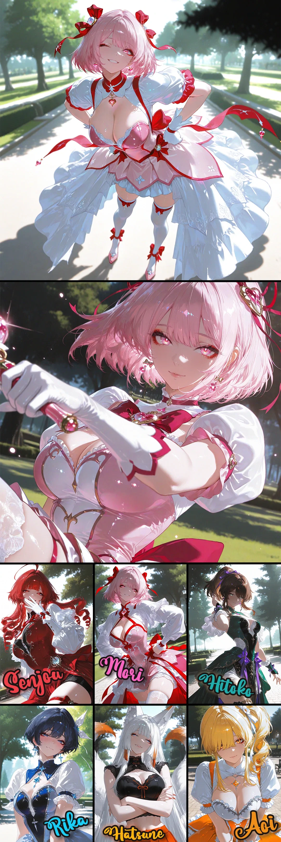 Your Magical Girl Foes are Fellow Students?!