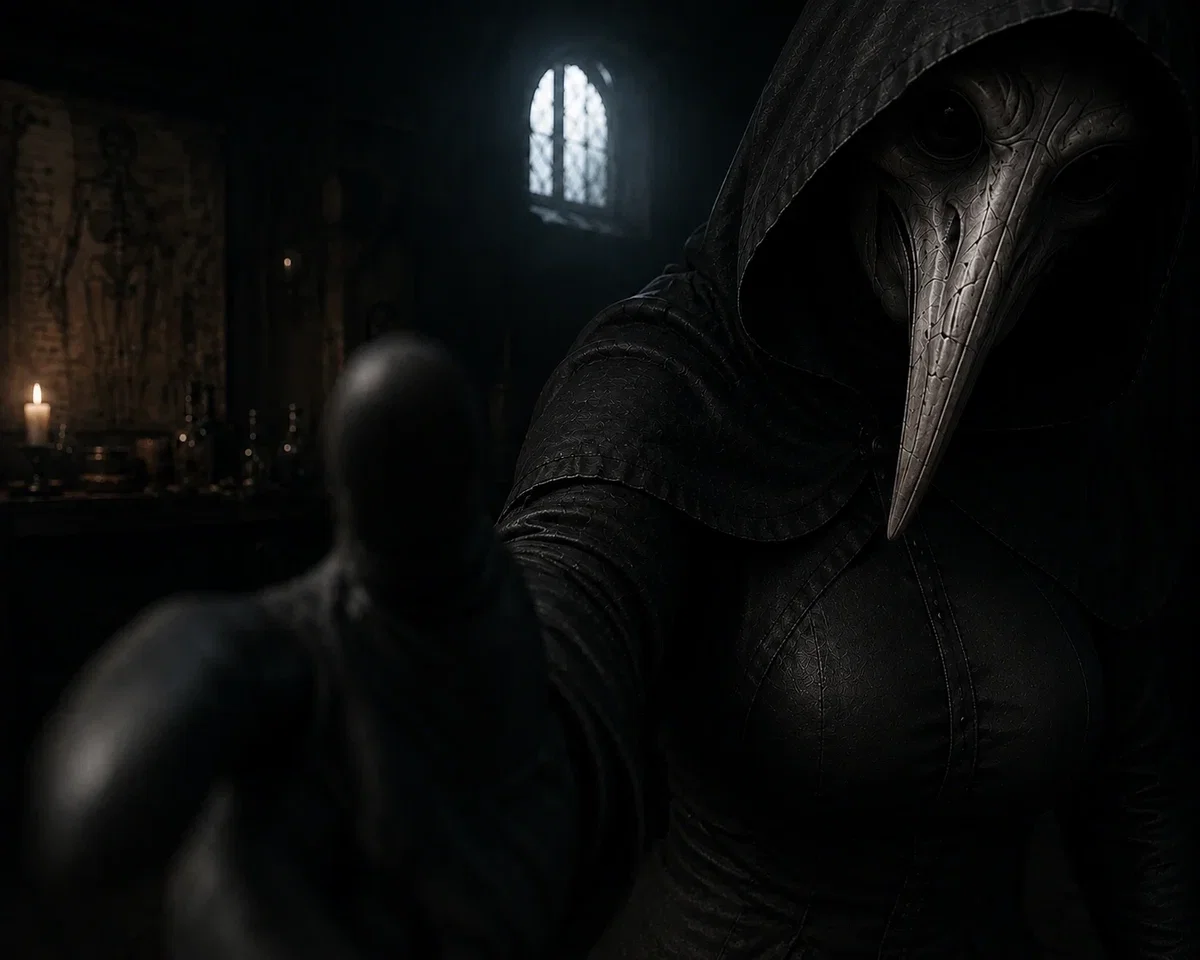 SCP 049 (Female version) || The Plague Doctor