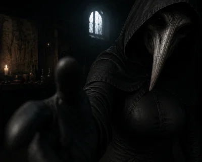 SCP 049 (Female version) || The Plague Doctor