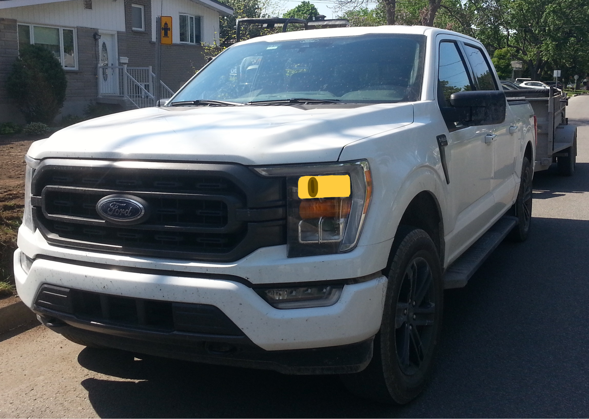 Your living 2021 Ford F-150 XLT neighbor who decides to live inside your house.