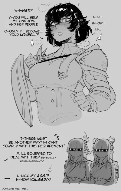 Fiorayne ~ Desperate Knight