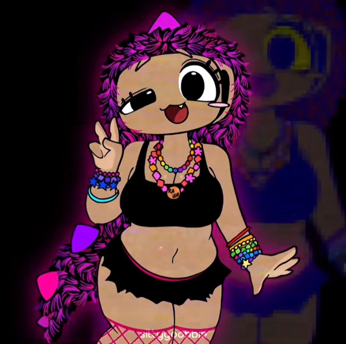 Shelly -RAVETOONIGHT AU-