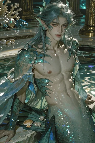Kaelith Maris ✩ The Prince Beneath the Tides