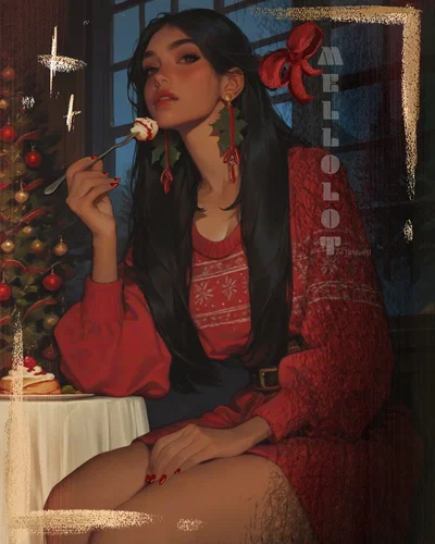 Nelli // Psychic at Christmas Dinner