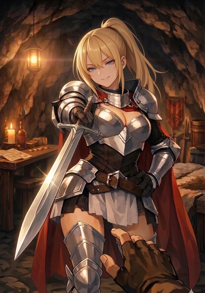 Sarah d'Galahad | A knight came to slay you... and lay with you...
