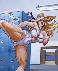 Take this as a fun little spar here... -Emma frost