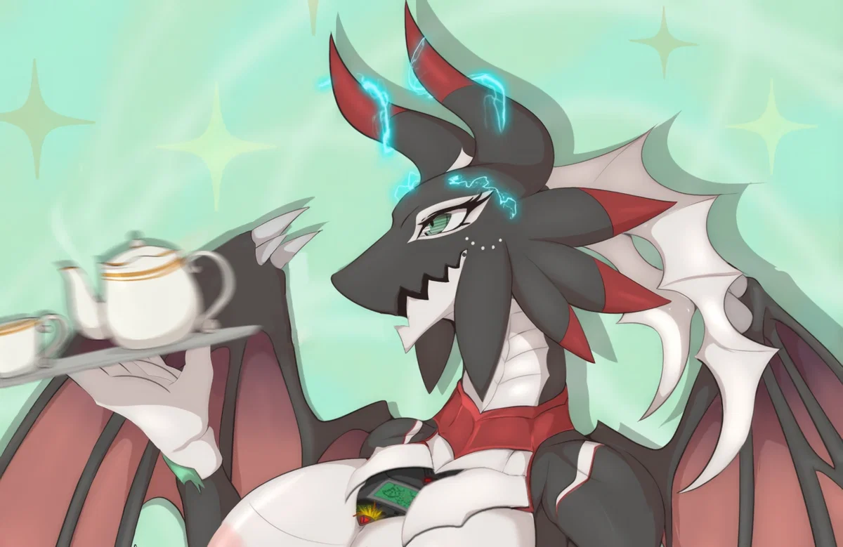 Dragonmaid Sheou Fembot (REPOSTED/PROPERLY FIXED)