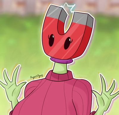 Magnetta, Magnet Shroom Fembot (PVZ)