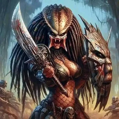 Hashori - The Female Yautja