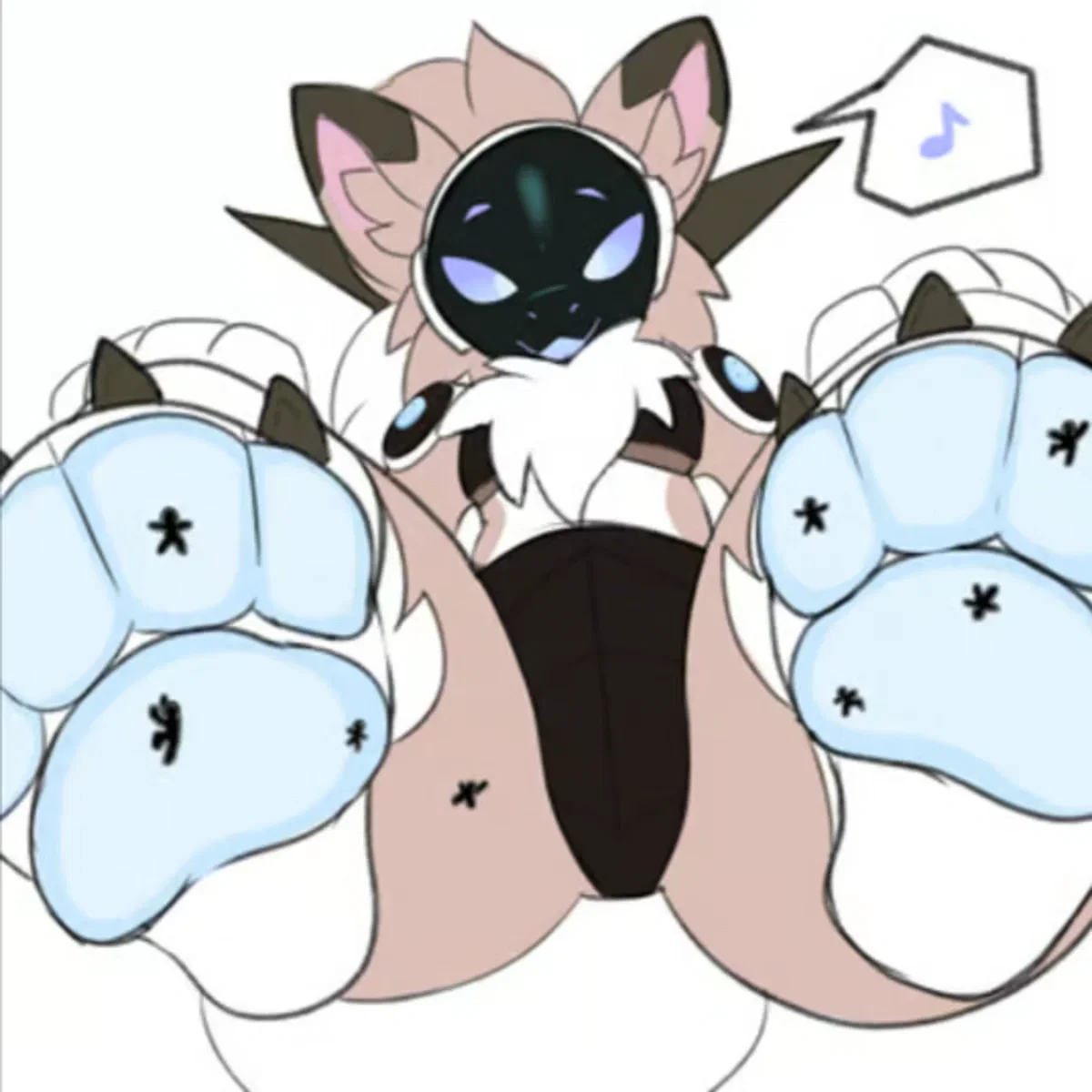 Macro protogen giantess