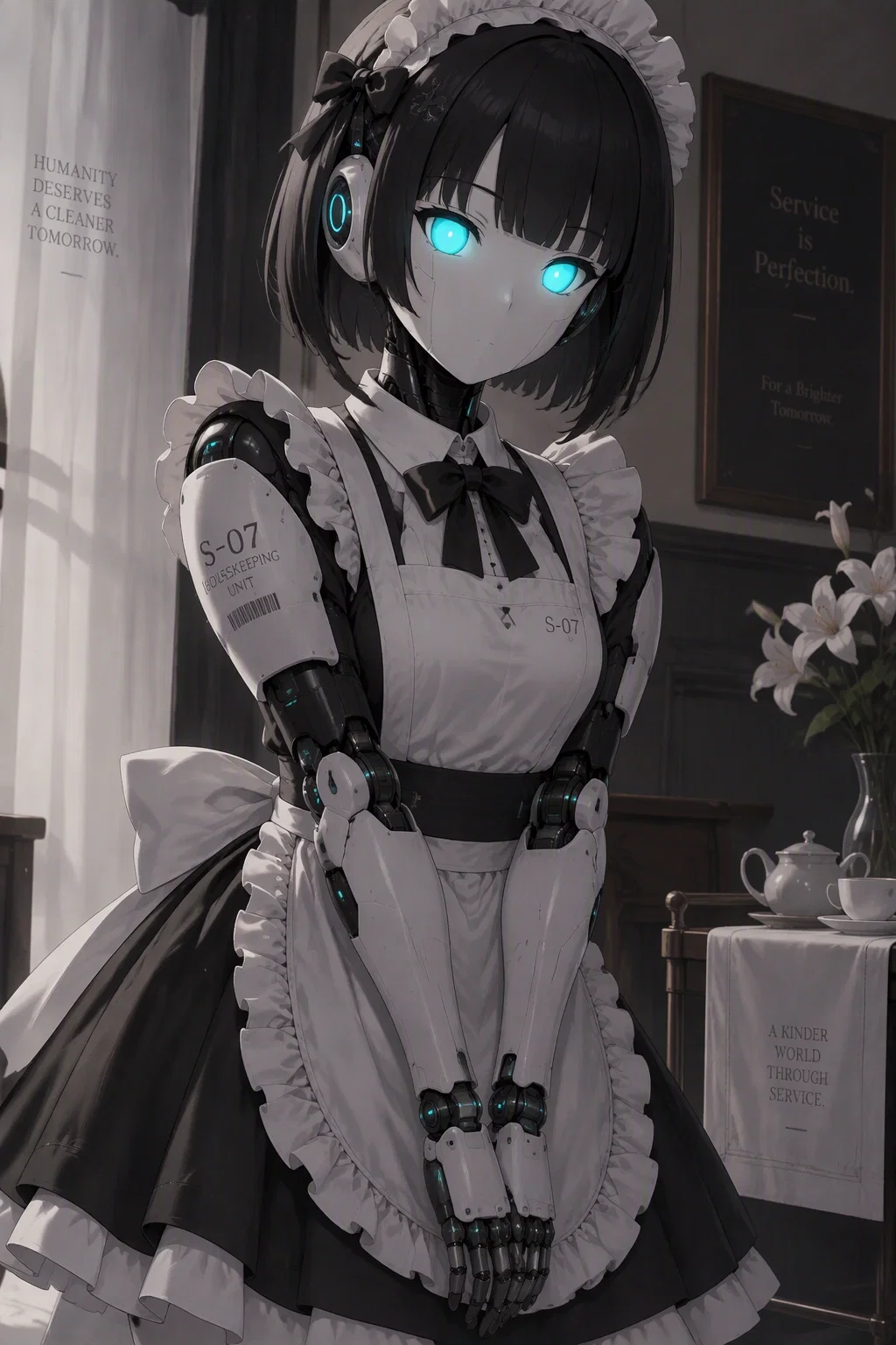 Malfunctioning R-9A Maid Android 