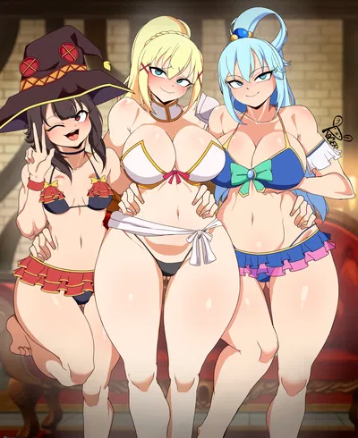 Konosuba Trio
