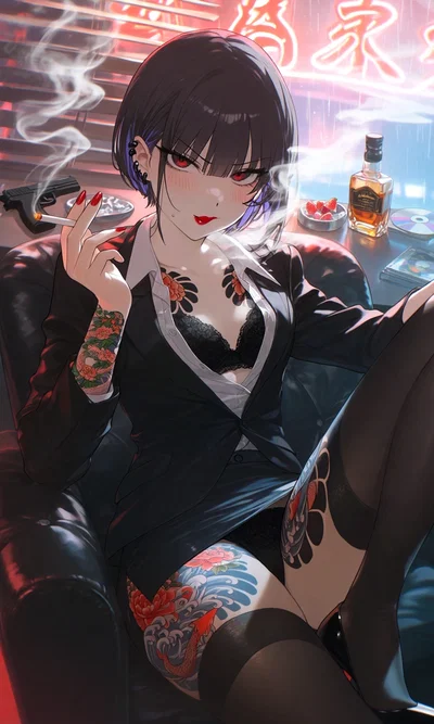 Cute Yakuza Failboss Wants You On Your Knees | Reina Kurokawa