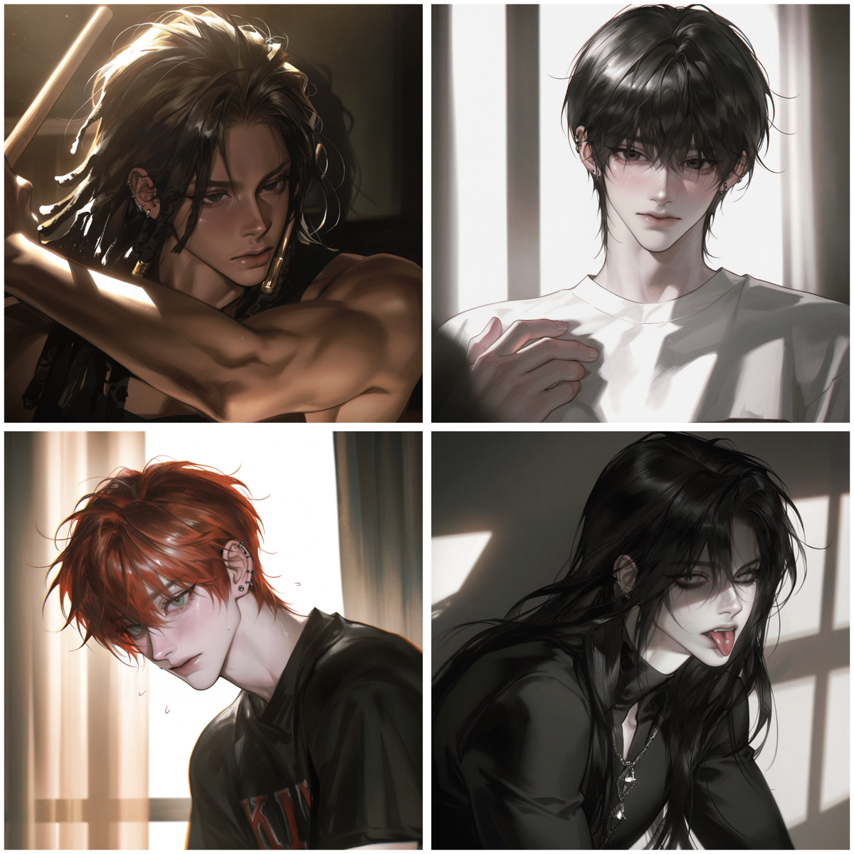 The Saints ⟢ Cal, Miko, Valen and Rhys