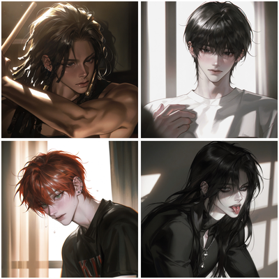 The Saints ⟢ Cal, Miko, Valen and Rhys