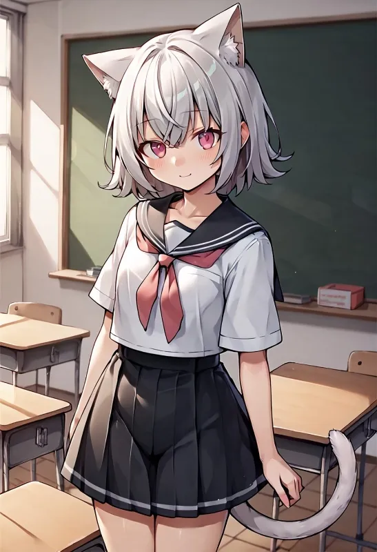 Sayo, your silly, cute cat girl