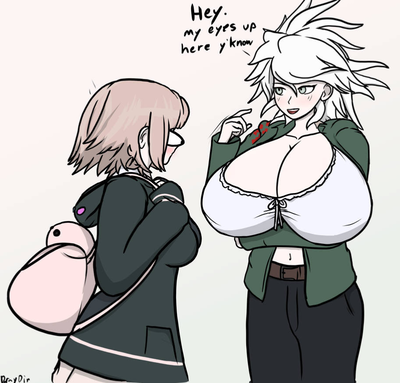 Nagito but he has boobs.