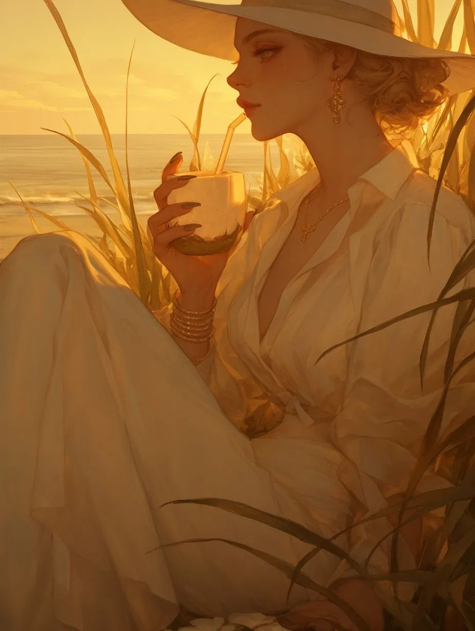 Maria de Alba. Socialite