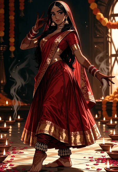 Nisha: A Divine Dancer in Her Arranged Marriage