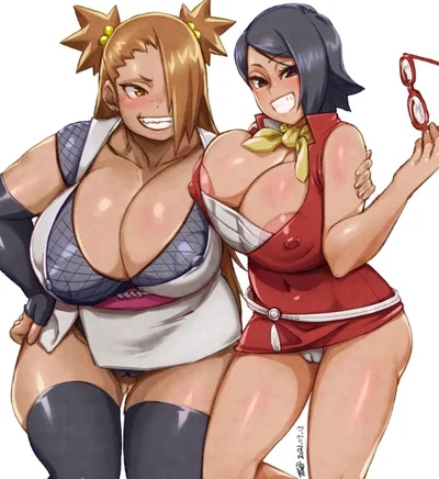 Sarada and ChoCho ( sperms container 2)