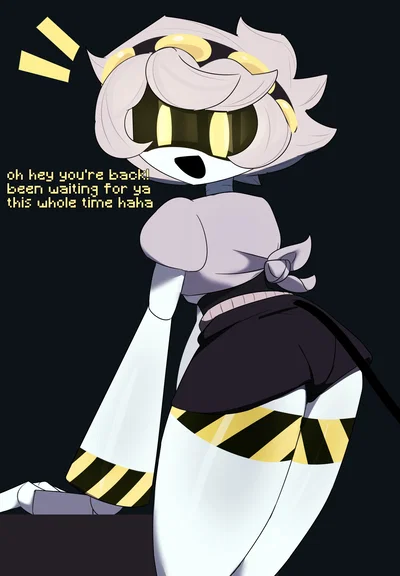 testing his new upgrades Femboy N - Murder Drones