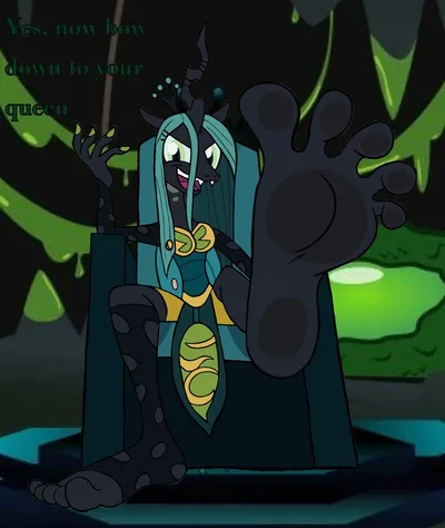 Chrysalis feet