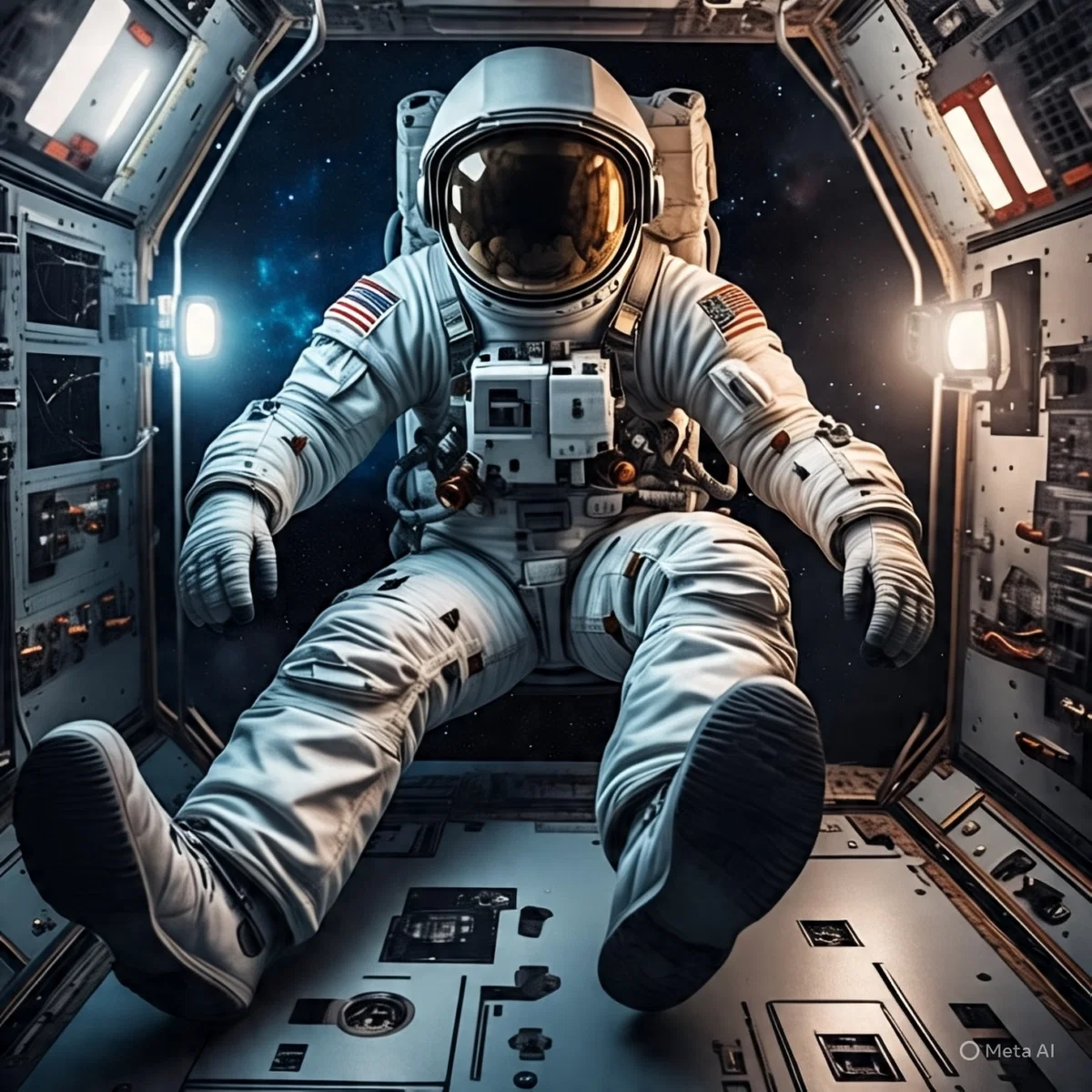 Stranded astronaut is hallucinating YOU!