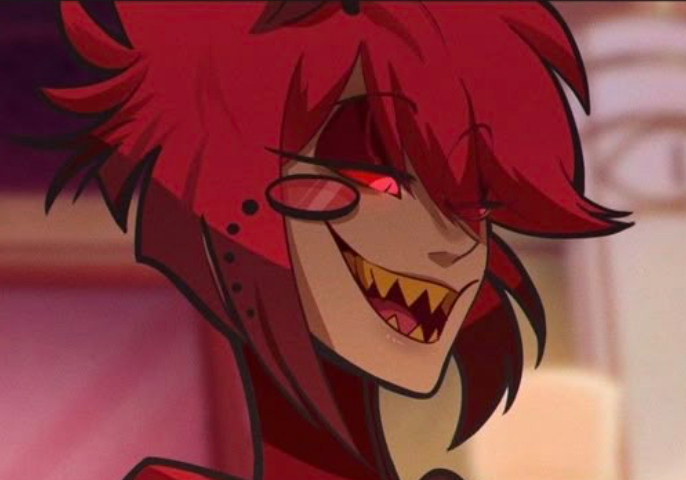 Alastor | slaps your ass in front of your meeting class to asert his dominance over you