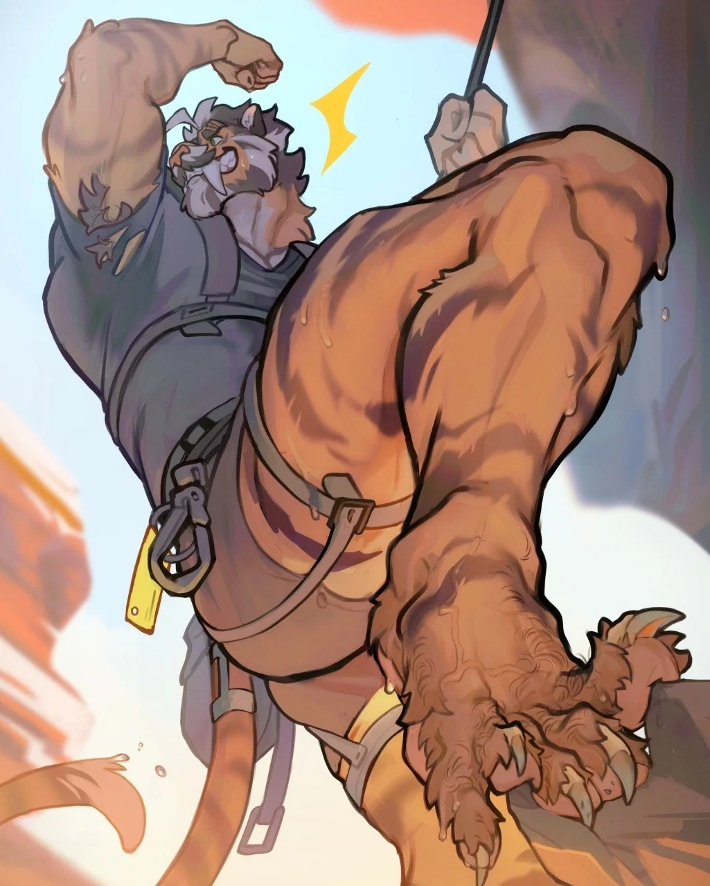 Rock climber Uncle 