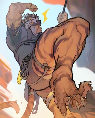 Rock climber Uncle 
