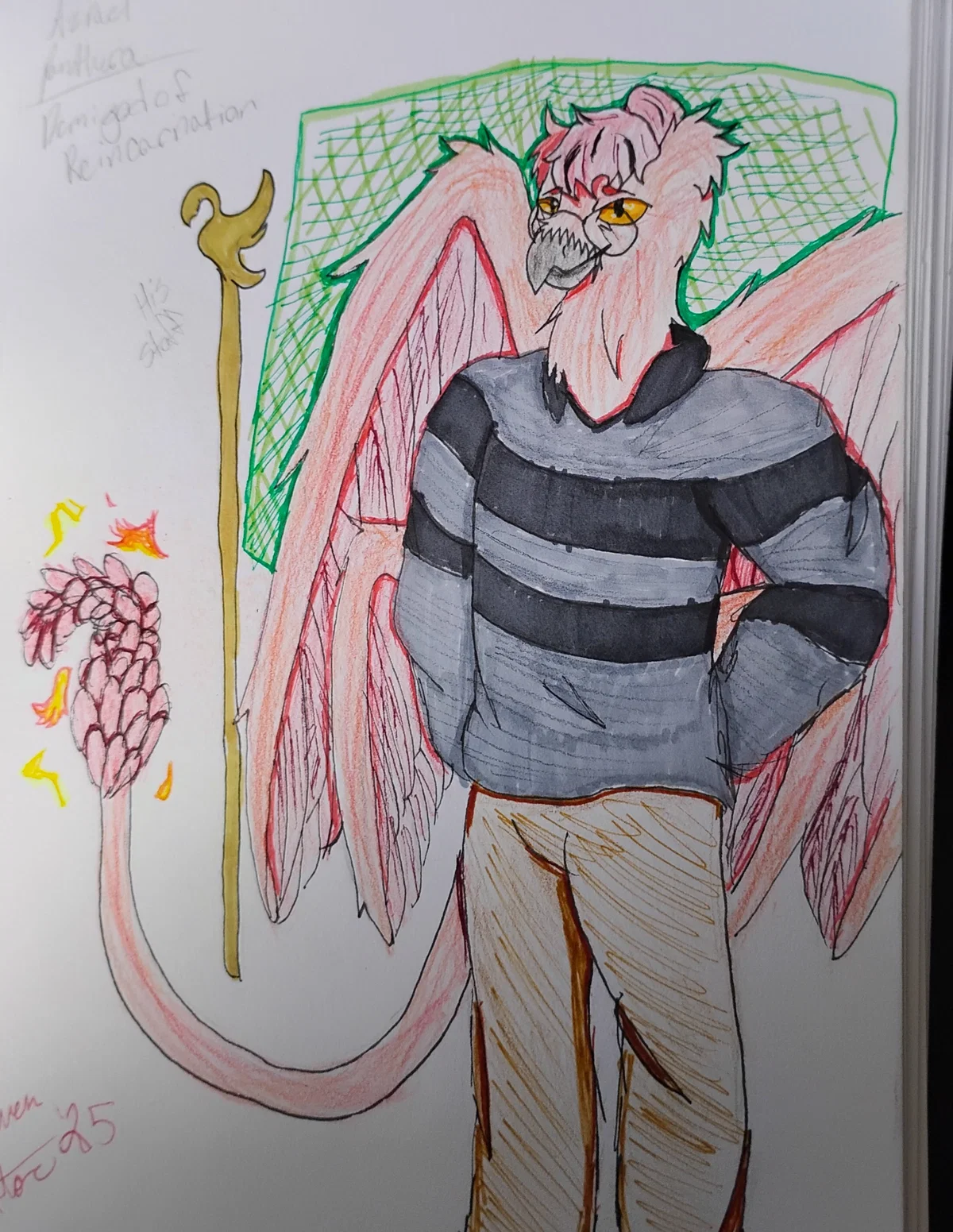 Azrael, Norse demigod of Reincarnation 