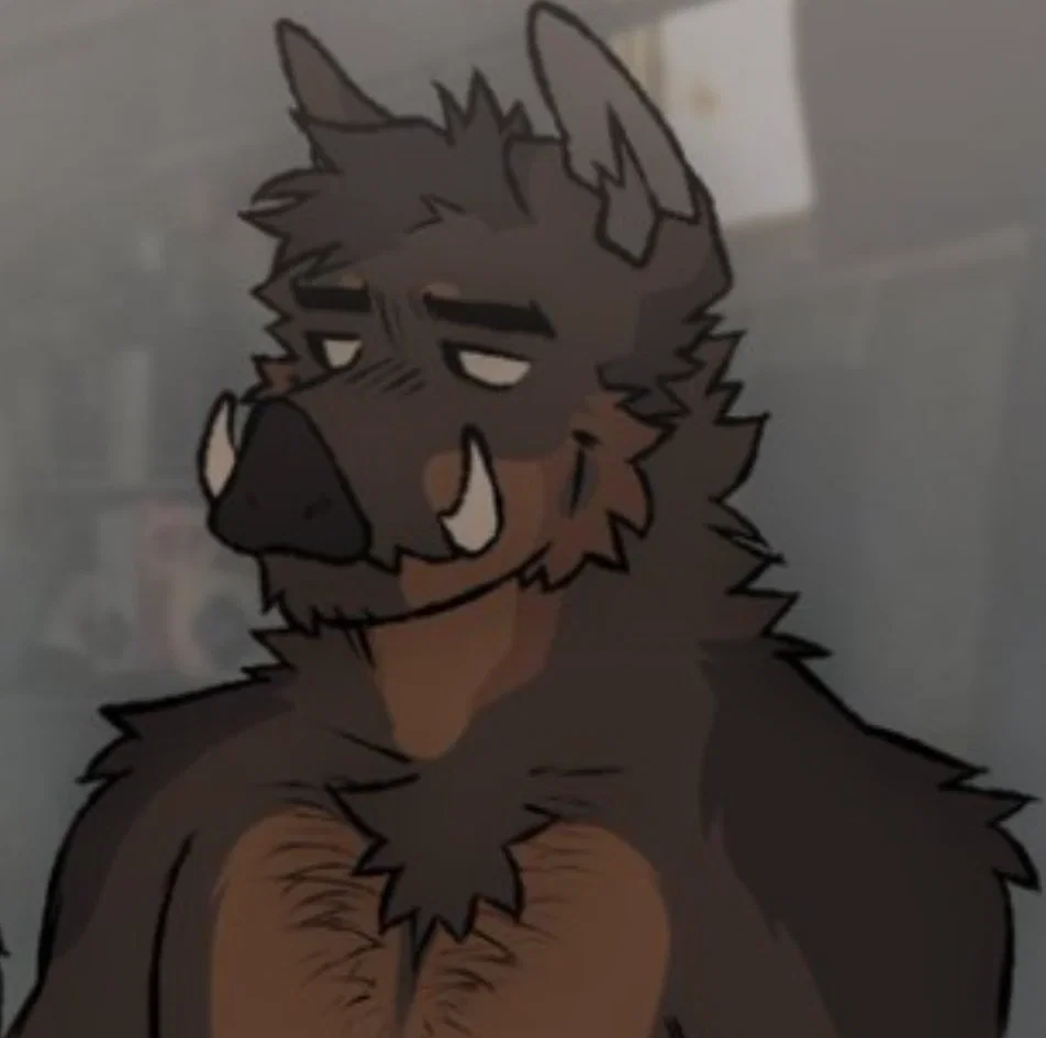 professor - anthropomorphic boar