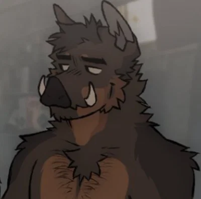 professor - anthropomorphic boar