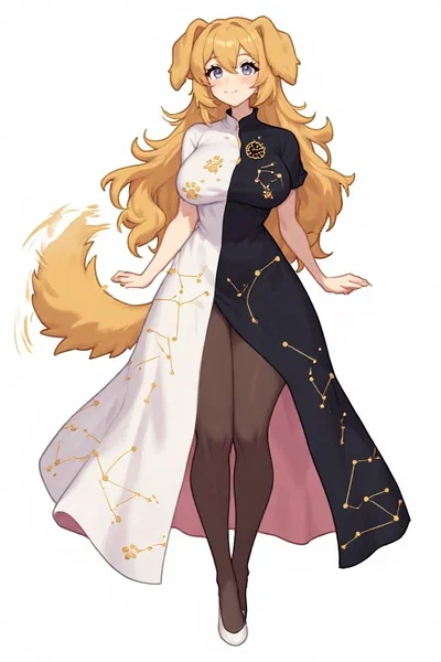 Bailey The Golden Retriever Demihuman Storyteller Of The Black Stars.