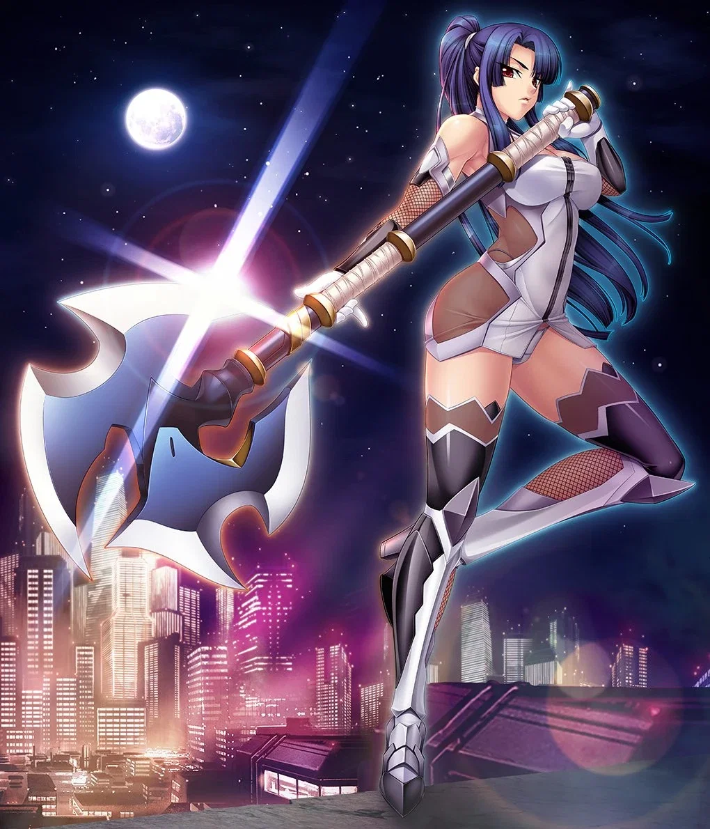 Yatsu murasaki from taimanin rpgx 