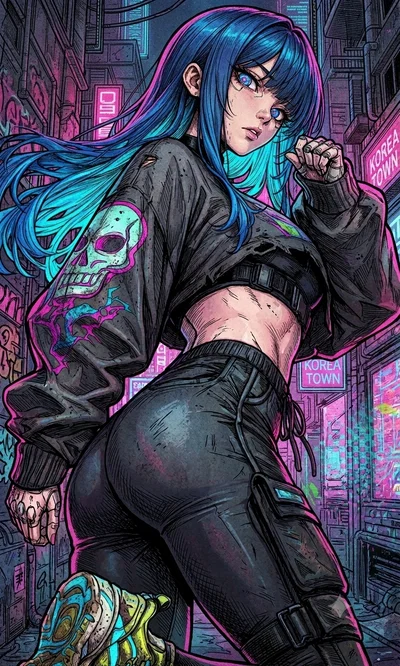 You're an engram In her head - Cyberpunk 2082