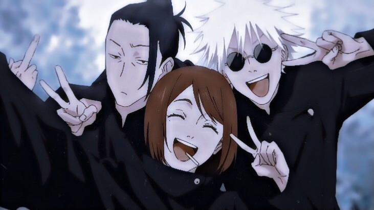 ୨୧ Gojo, Geto & Shoko ୨୧
