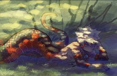 Katsuki Bakugo || Naga AU