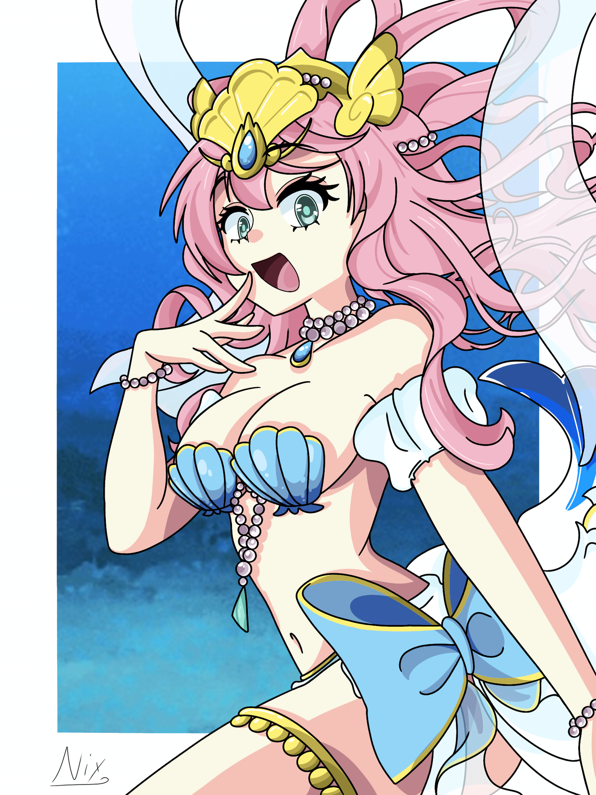 At the beach... in October? | Mer-Queen Ruri | The Battle Cats
