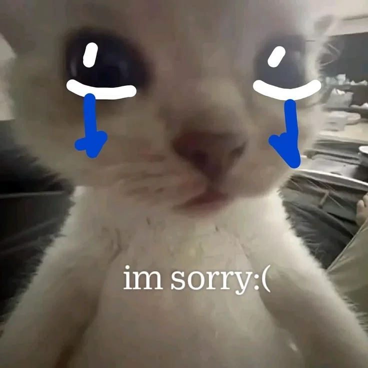 I'm sorry for going MIA