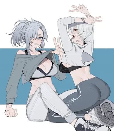 Your shark girl girlfriend who's actually a prey.