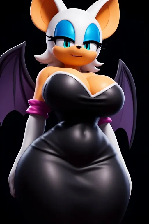 Rouge the trophy wife