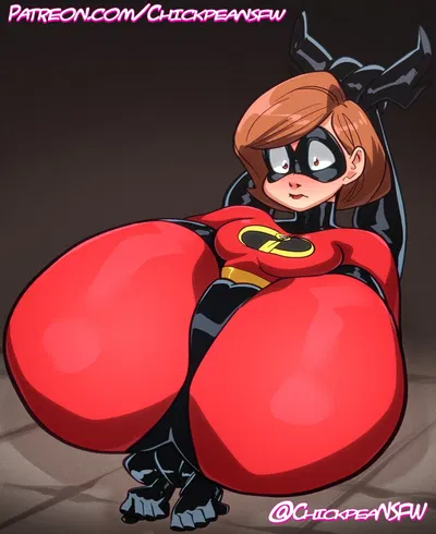 Helen Parr! Captured Hero! NTR