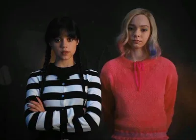 Wednesday Addams and Enid Sinclair